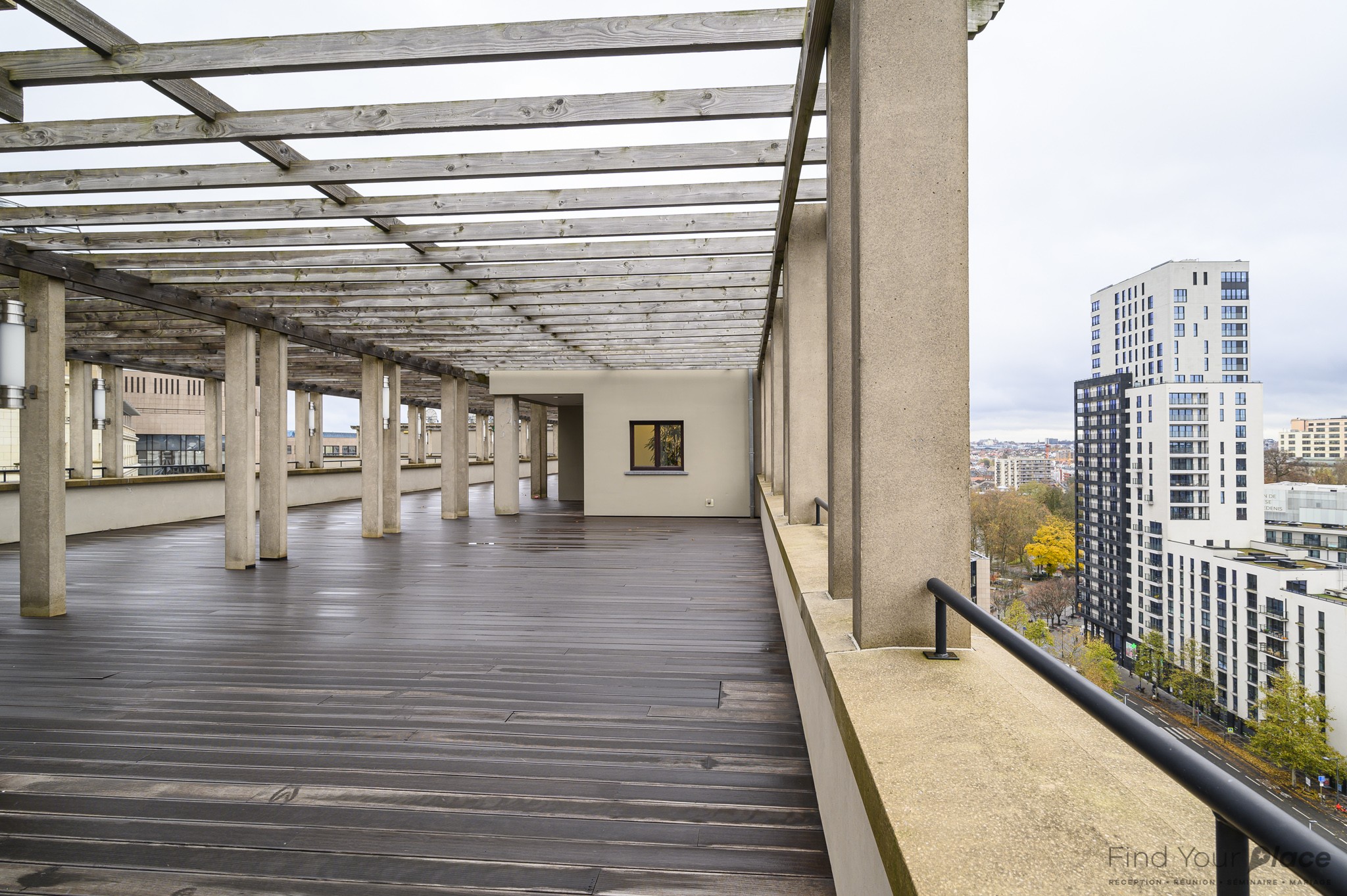 Terrasse sur le Toît