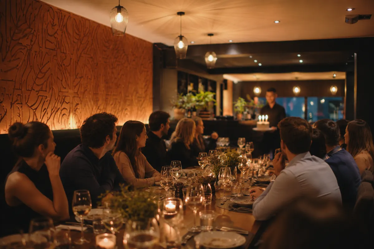 Restaurants for private hire